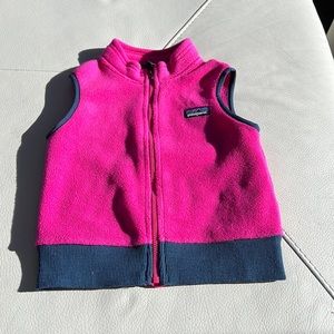 Patagonia Baby synchilla vest - like new!! Maybe worn once